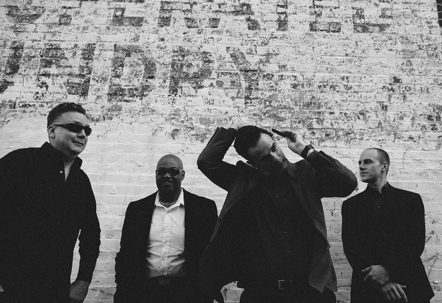 Mighty Joe Castro and the Gravamen combing hair