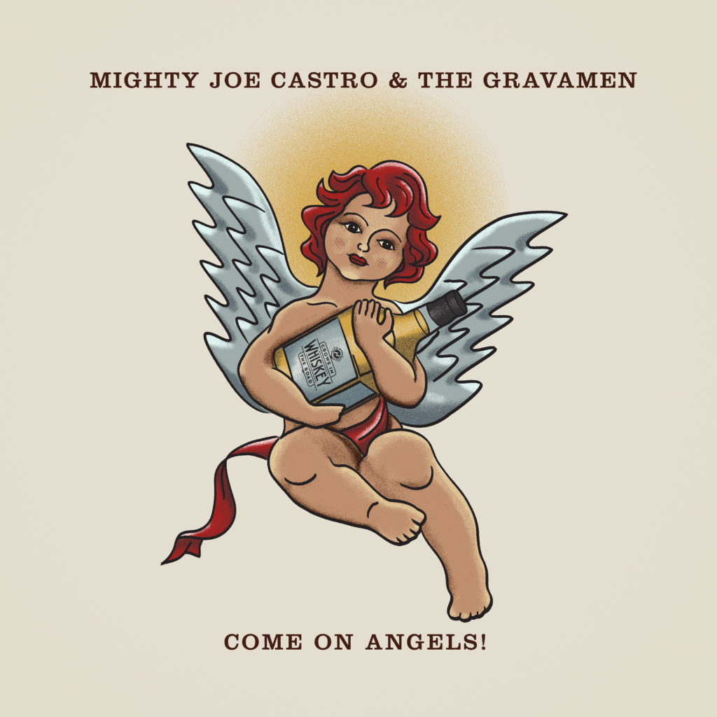 Mighty Joe Castro and the Gravamen "Come On Angels" album cover